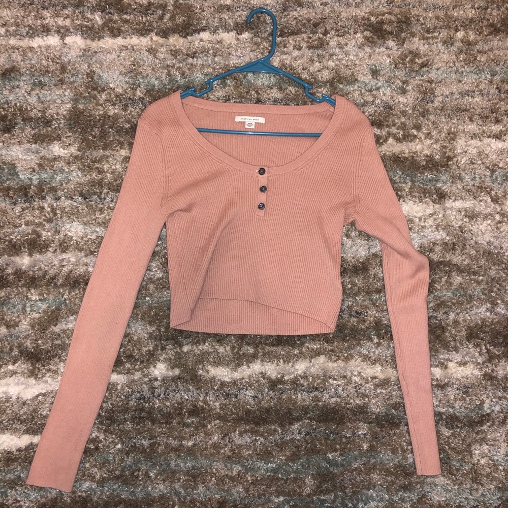 American Eagle cropped sweater